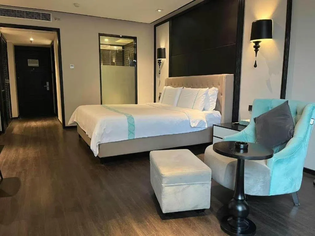 Bed in Xana Hotelle Jinan Daminghu North Gate