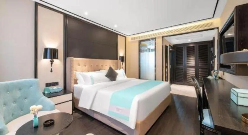 Bed in Xana Hotelle Jinan Daminghu North Gate