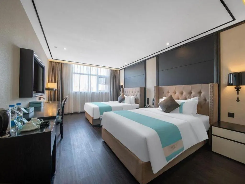 Bed in Xana Hotelle Jinan Daminghu North Gate