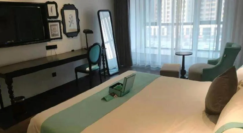 Bed in Xana Hotelle Jinan Daminghu North Gate