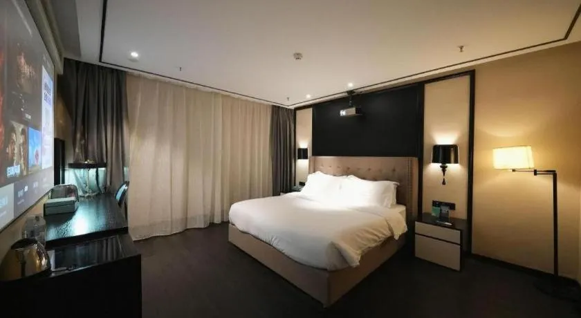 Bed in Xana Hotelle Jinan Daminghu North Gate