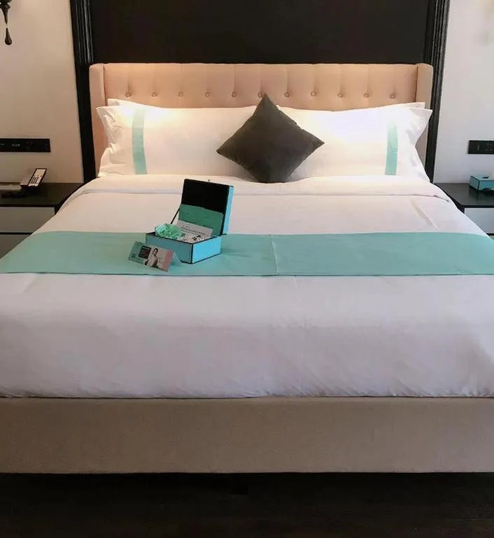 Bed in Xana Hotelle Jinan Daminghu North Gate