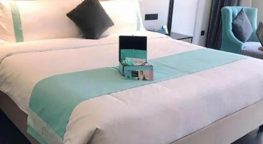 Bed in Xana Hotelle Jinan Daminghu North Gate