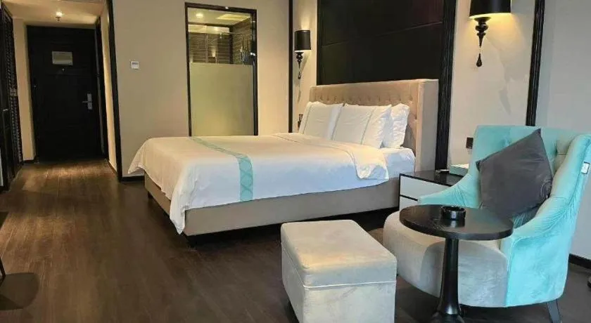 Bed in Xana Hotelle Jinan Daminghu North Gate