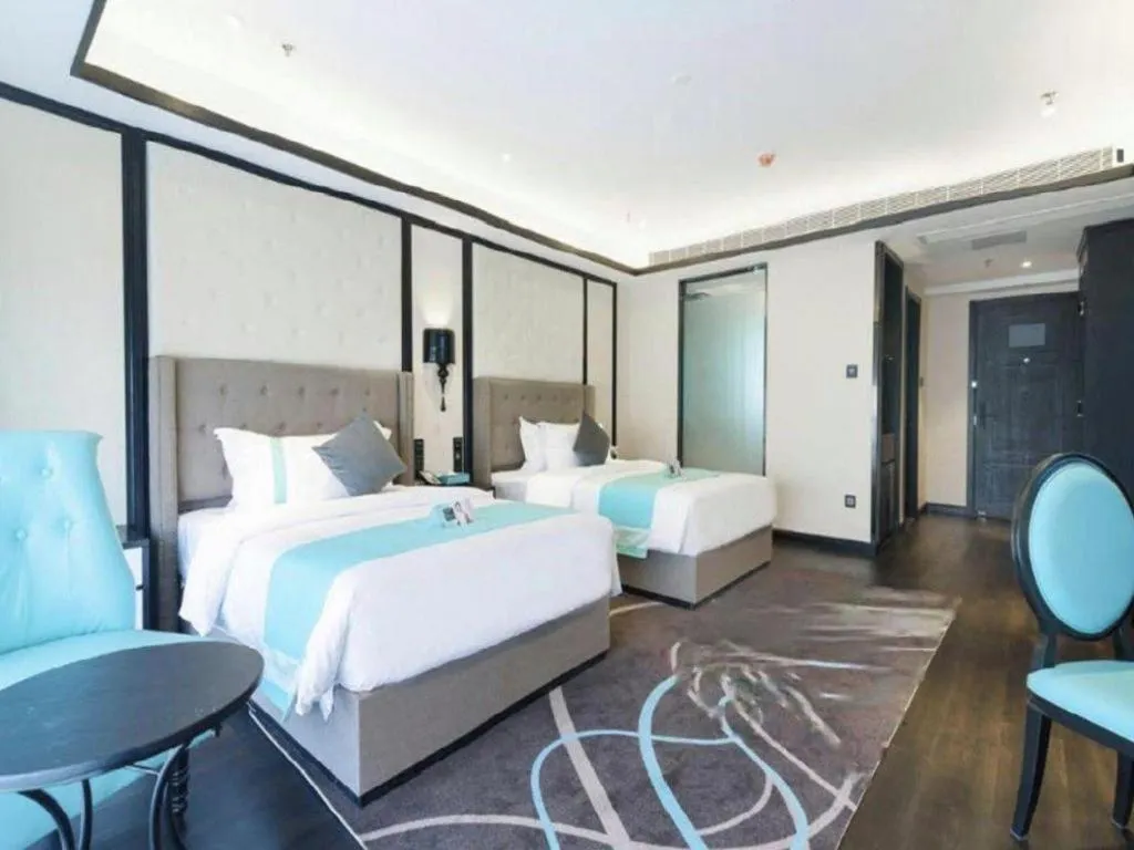 Bed in Xana Hotelle Jinan Daminghu North Gate