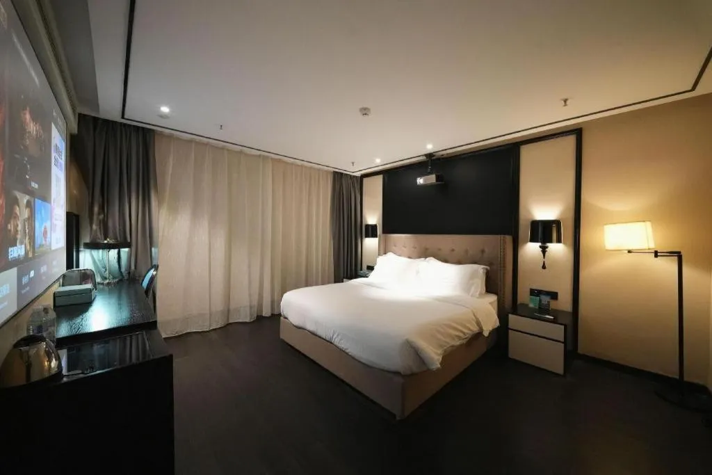 Bed in Xana Hotelle Jinan Daminghu North Gate