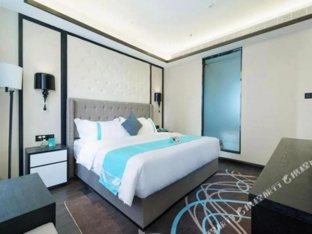 Bed in Xana Hotelle Jinan Daminghu North Gate