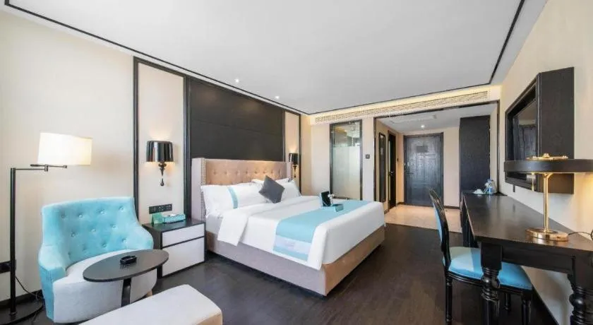 Bed in Xana Hotelle Jinan Daminghu North Gate