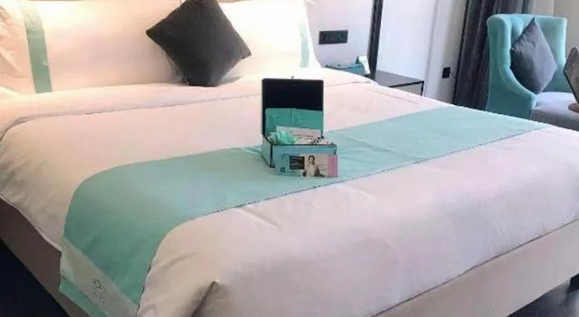 Bed in Xana Hotelle Jinan Daminghu North Gate