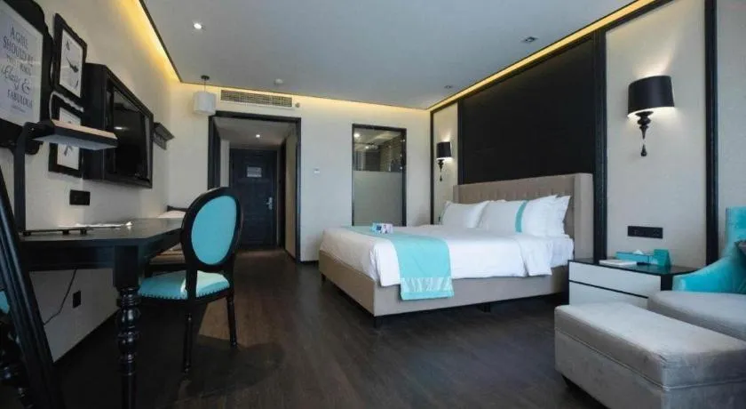 Bed in Xana Hotelle Jinan Daminghu North Gate