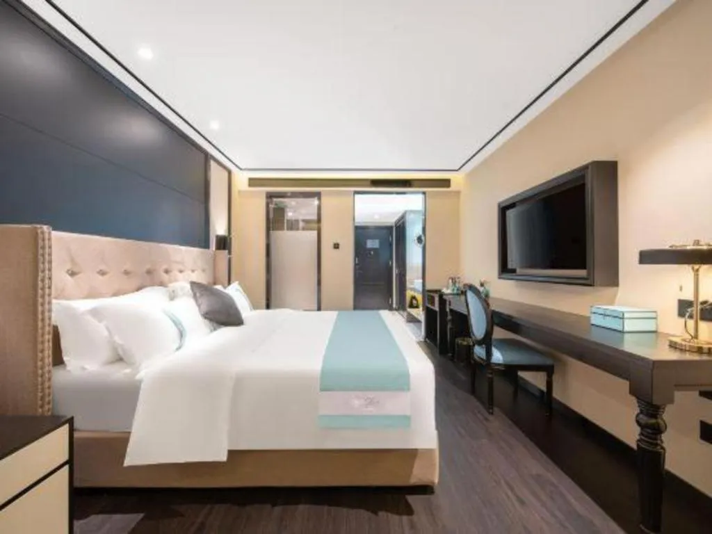 Bed in Xana Hotelle Jinan Daminghu North Gate