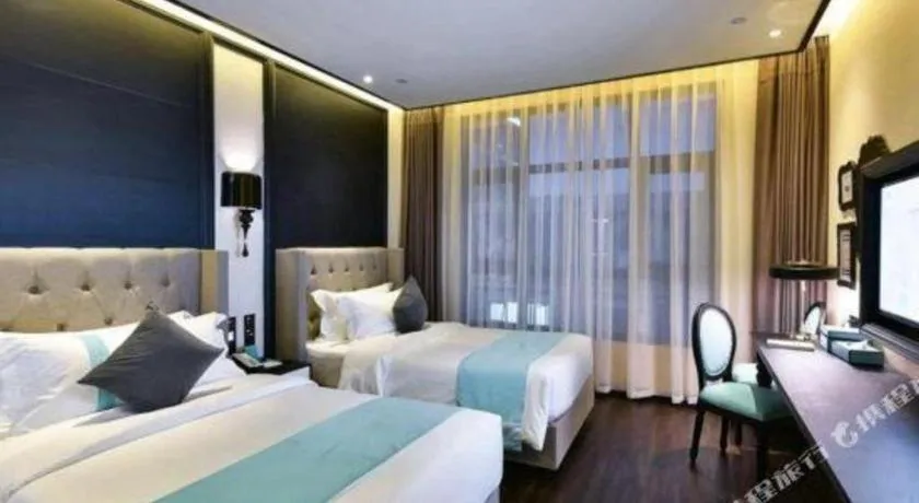 Bed in Xana Hotelle Jinan Daminghu North Gate