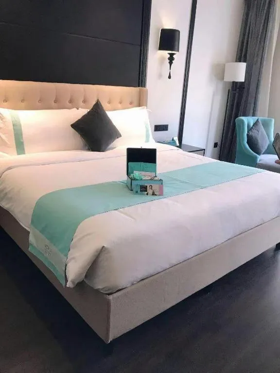 Bed in Xana Hotelle Jinan Daminghu North Gate