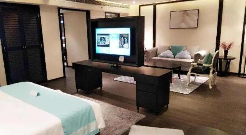 Bed in Xana Hotelle Jinan Daminghu North Gate