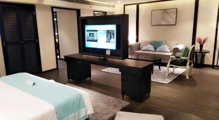 Bed in Xana Hotelle Jinan Daminghu North Gate