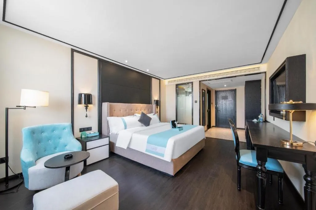 Bed in Xana Hotelle Jinan Daminghu North Gate