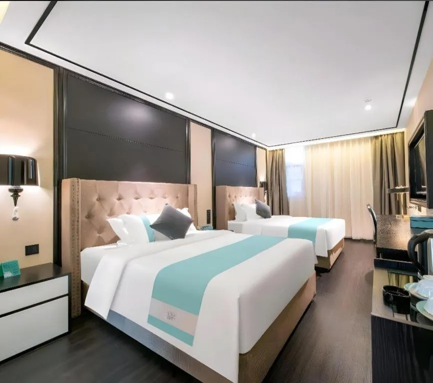 Bed in Xana Hotelle Jinan Daminghu North Gate