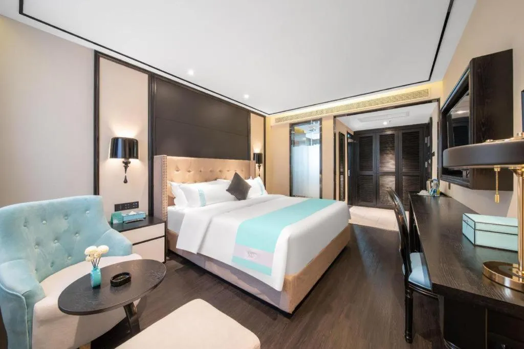 Bed in Xana Hotelle Jinan Daminghu North Gate