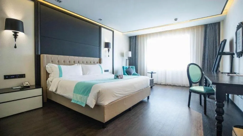 Bed in Xana Hotelle Jinan Daminghu North Gate