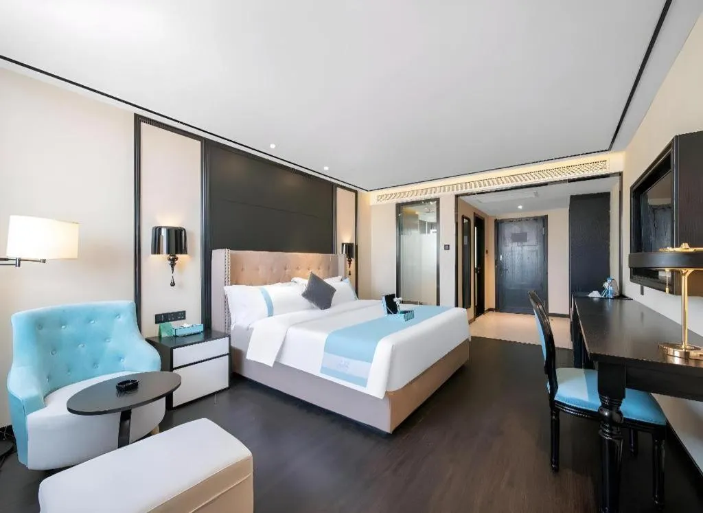 Bed in Xana Hotelle Jinan Daminghu North Gate