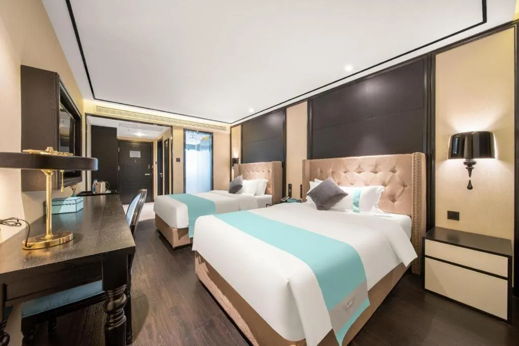 Bed in Xana Hotelle Jinan Daminghu North Gate