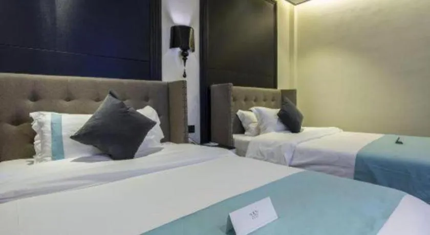 Bed in Xana Hotelle Shihezi Junken Museum Branch