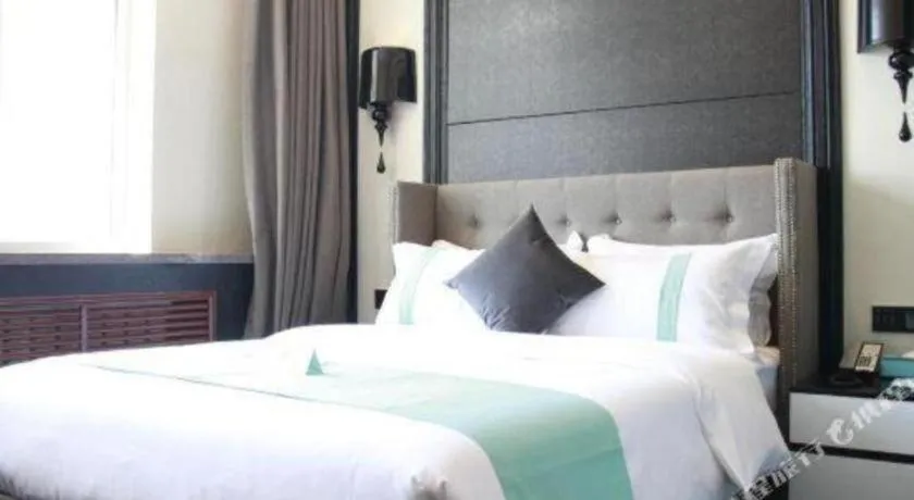 Bed in Xana Hotelle Shihezi Junken Museum Branch