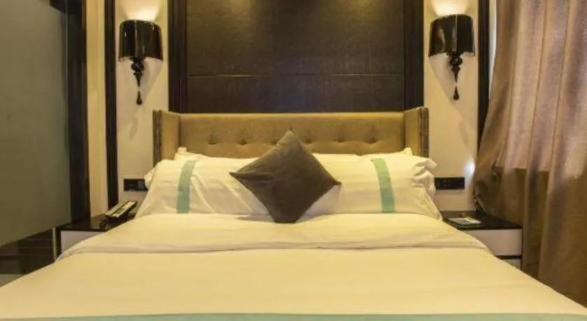 Bed in Xana Hotelle Shihezi Junken Museum Branch