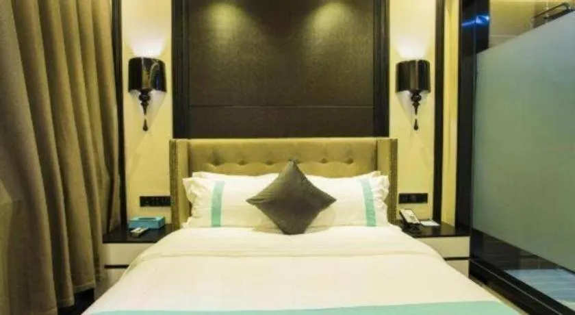 Bed in Xana Hotelle Shihezi Junken Museum Branch