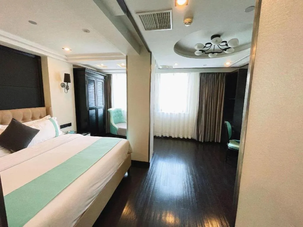 Bed in Xana Hotelle Xiamen Airport Zone Government