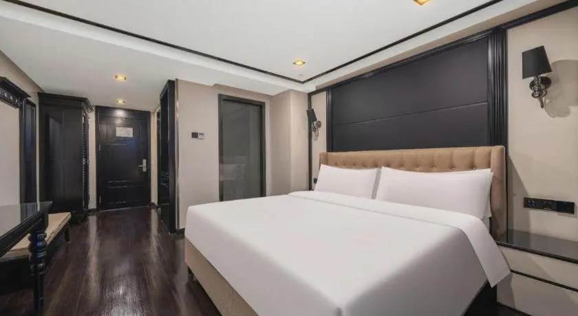 Bed in Xana Hotelle Xiamen Airport Zone Government