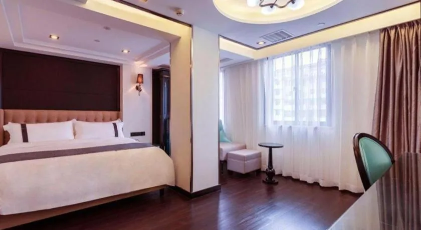 Bed in Xana Hotelle Xiamen Airport Zone Government