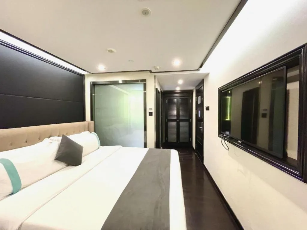 Bed in Xana Hotelle Xiamen Airport Zone Government