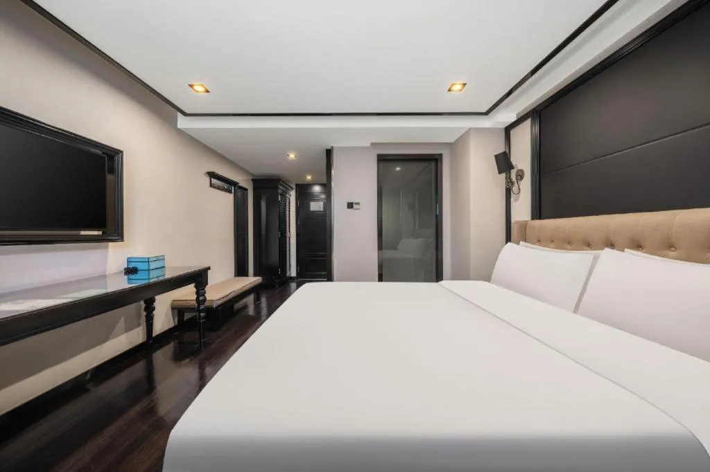 Bed in Xana Hotelle Xiamen Airport Zone Government