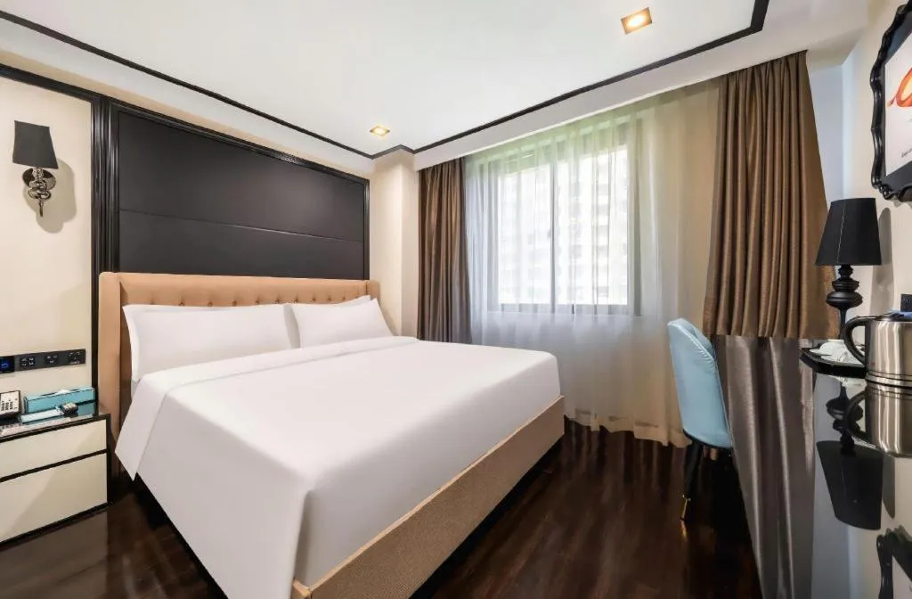 Bed in Xana Hotelle Xiamen Airport Zone Government