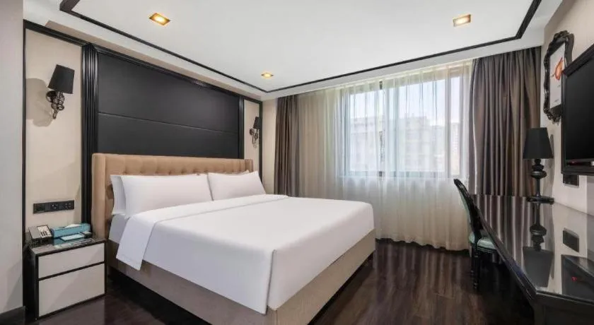 Bed in Xana Hotelle Xiamen Airport Zone Government