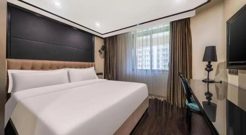 Bed in Xana Hotelle Xiamen Airport Zone Government