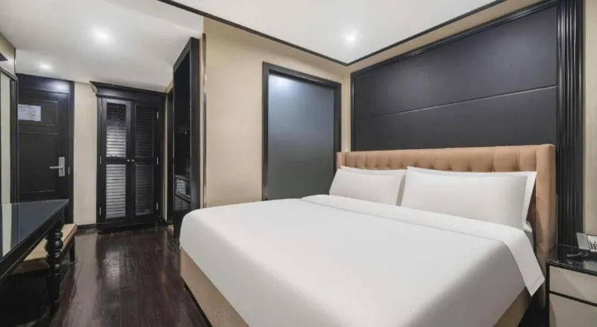 Bed in Xana Hotelle Xiamen Airport Zone Government