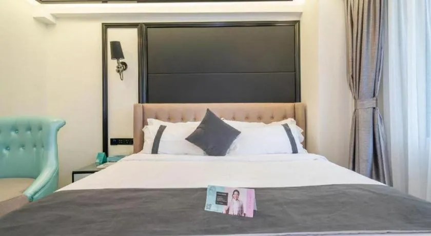 Bed in Xana Hotelle Xiamen Airport Zone Government