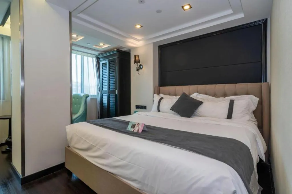 Bed in Xana Hotelle Xiamen Airport Zone Government