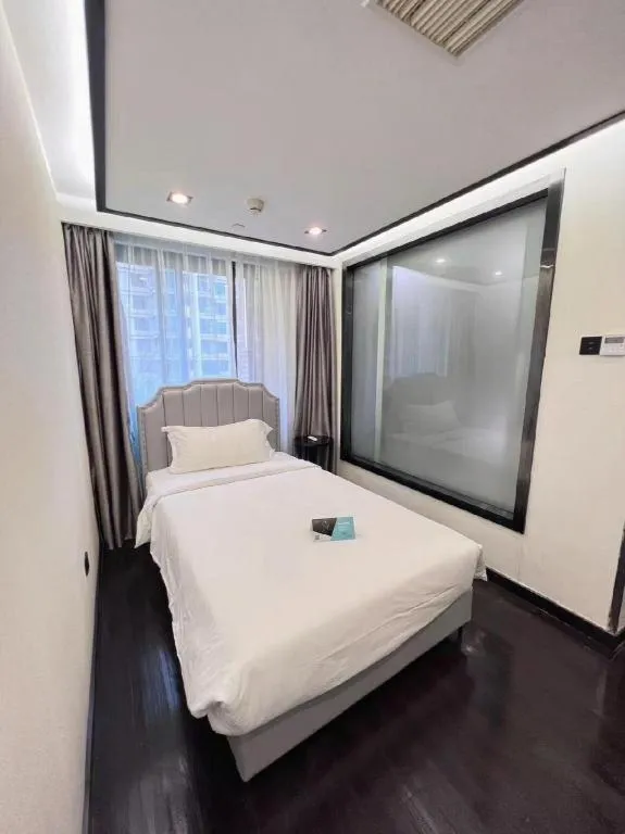 Bed in Xana Hotelle Xiamen Airport Zone Government