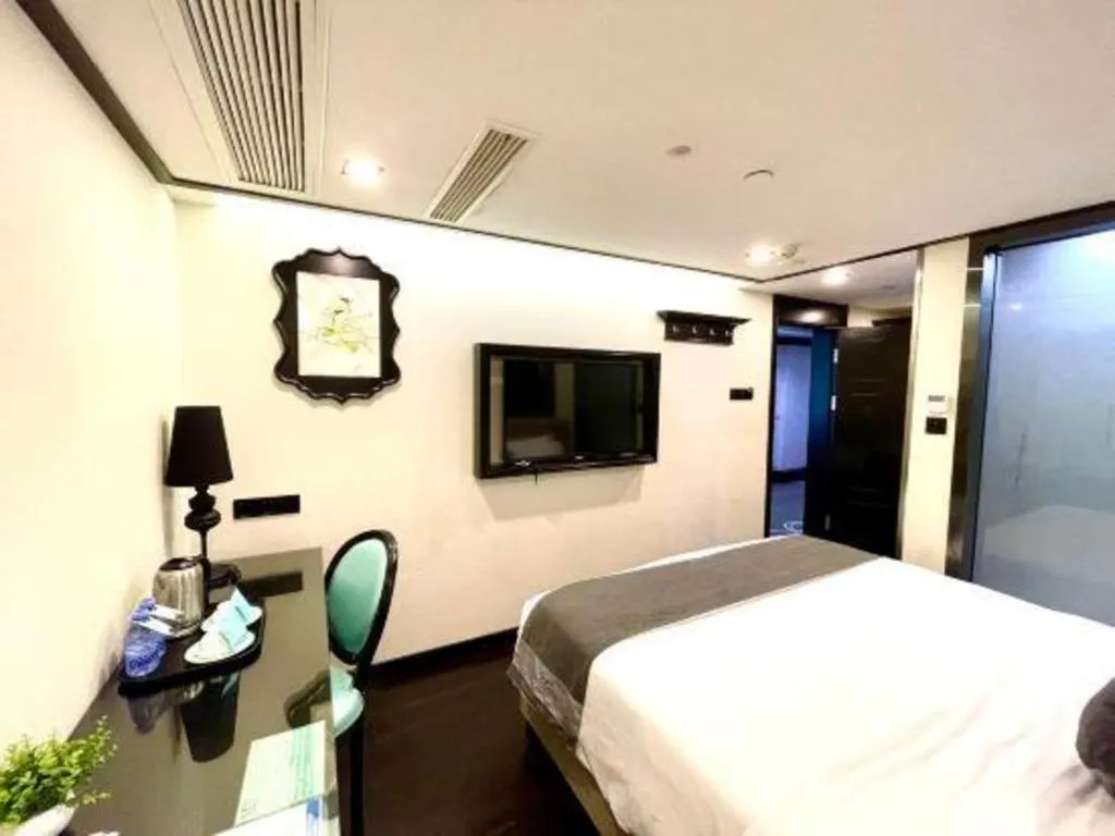 Bed in Xana Hotelle Xiamen Airport Zone Government