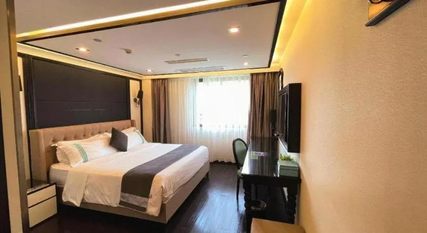 Bed in Xana Hotelle Xiamen Airport Zone Government