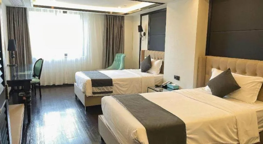 Bed in Xana Hotelle Xiamen Airport Zone Government