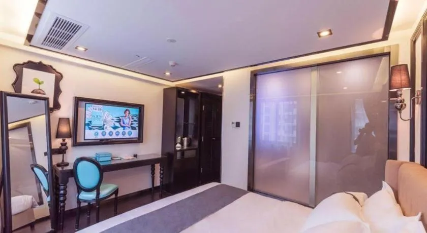 Bed in Xana Hotelle Xiamen Airport Zone Government