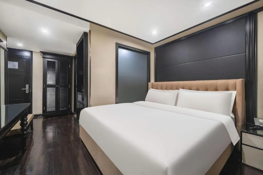 Bed in Xana Hotelle Xiamen Airport Zone Government