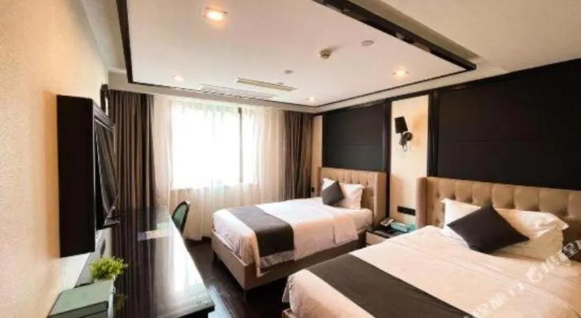 Bed in Xana Hotelle Xiamen Airport Zone Government