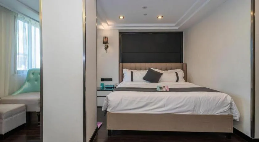 Bed in Xana Hotelle Xiamen Airport Zone Government