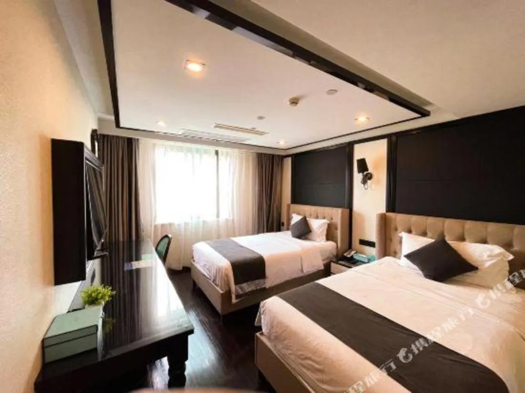 Bed in Xana Hotelle Xiamen Airport Zone Government