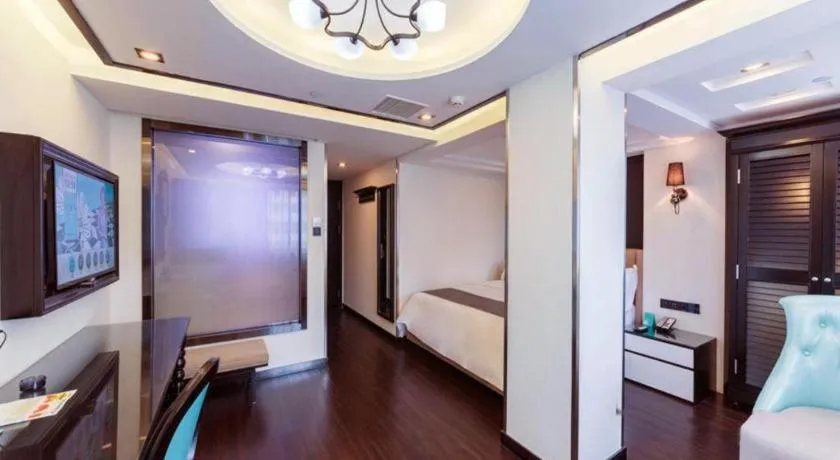 Bed in Xana Hotelle Xiamen Airport Zone Government